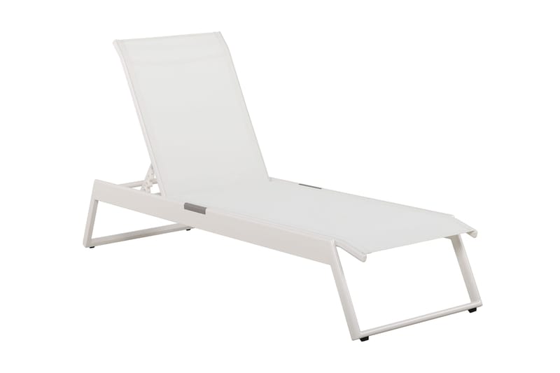 Monaco Aurinkovuode - Valkoinen - Puutarhakalusteet - Terassiryhmät - Aurinkovuode