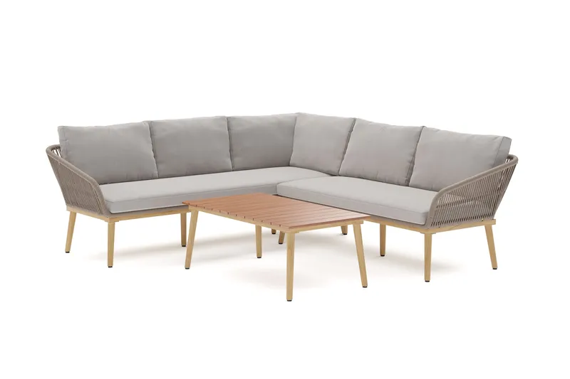 Morrocco lounge-ryhmä ulkokäyttöön, Ruskea