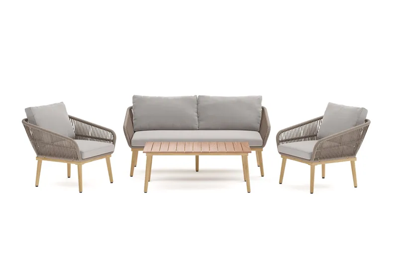 Morrocco Sohvaryhmä Ulkokäyttöön, Ruskea