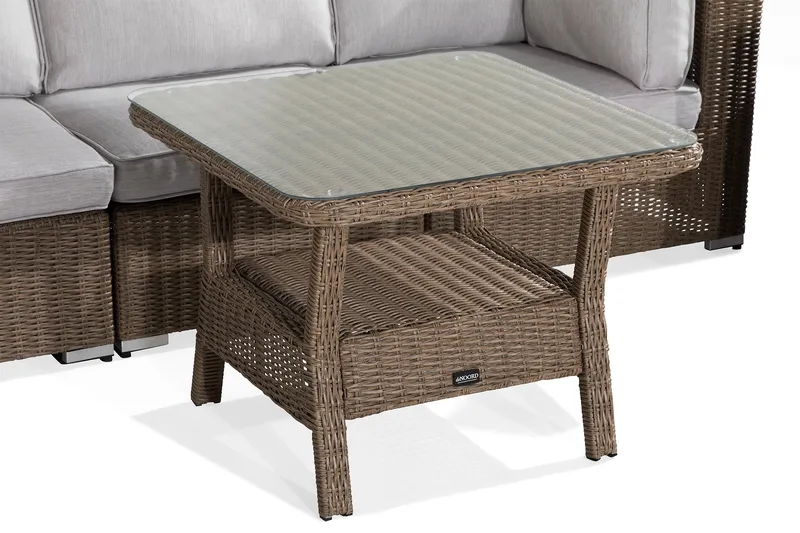 Oleskeluryhmä Marcus - Luonnonväri Pöytä 2 tuolia - Puutarhakalusteet - Terassiryhmät - Oleskeluryhmät