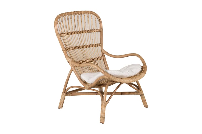 Ella-oleskeluryhmä tyynyillä - Puu/luonnonväri - Puutarhakalusteet - Terassiryhmät - Oleskeluryhmät