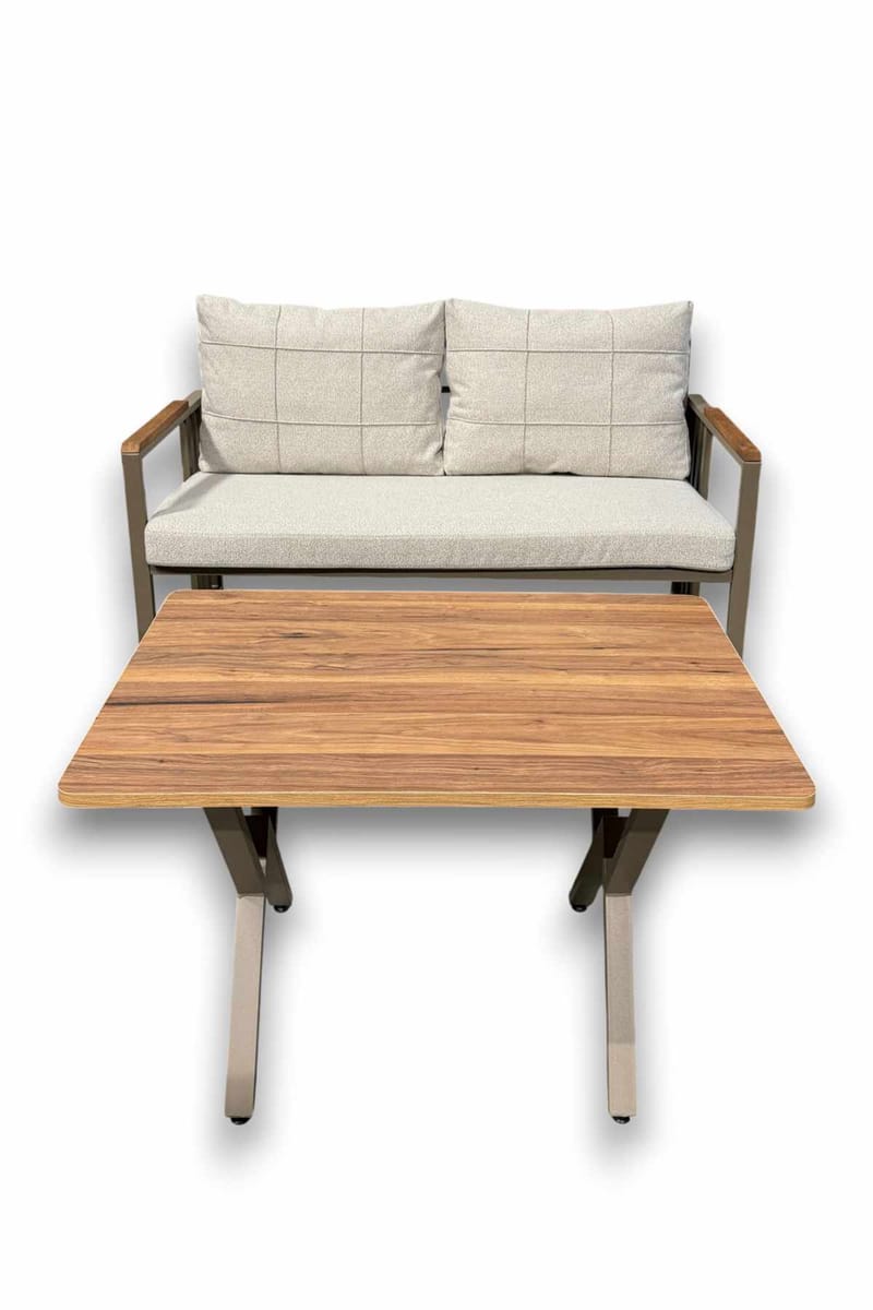 Garden Lounge Set Atelier Del Sofa - Puutarhakalusteet - Terassiryhmät - Oleskeluryhmät