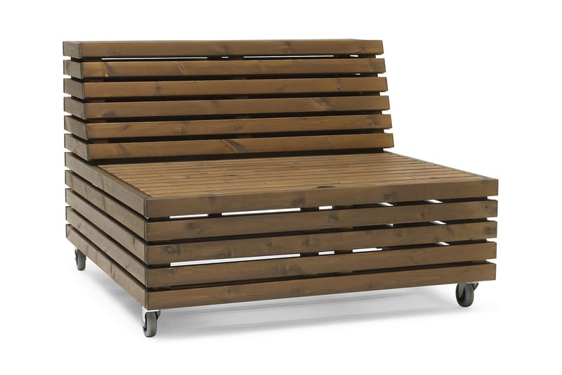 Lounge-nojatuoli Hillerstorp Bara Vara + Divaani 2-pak - Valkoinen/Beige - Puutarhakalusteet - Terassiryhmät - Sohvaryhmät ulos