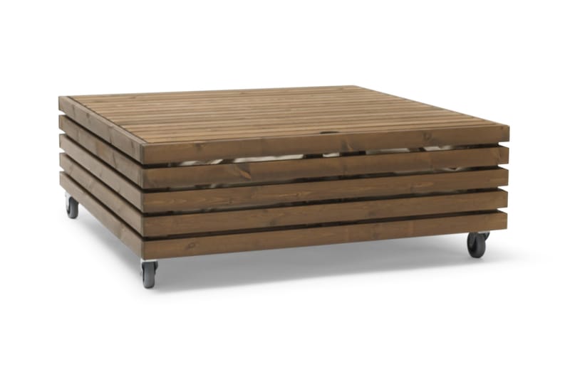 Lounge-nojatuoli Hillerstorp Bara Vara + Divaani 2-pak - Valkoinen/Beige - Puutarhakalusteet - Terassiryhmät - Sohvaryhmät ulos