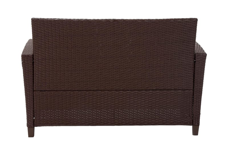 Malmo Oleskeluryhmä Polyrottinki Ruskea - Dorel Home - Puutarhakalusteet - Terassiryhmät - Oleskeluryhmät