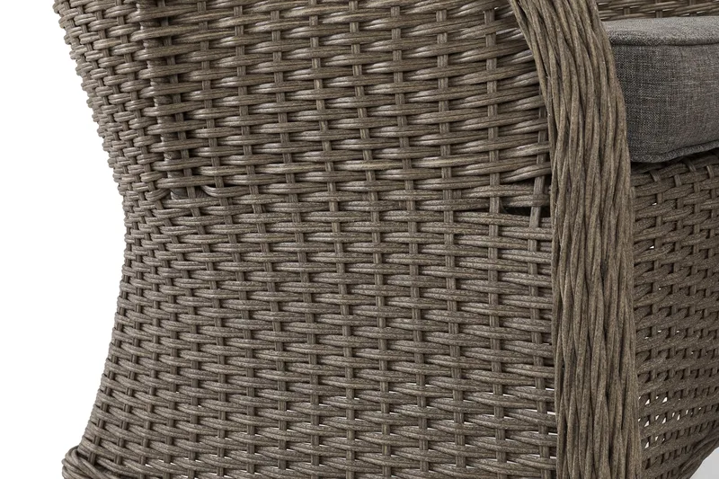 Marcus Sohvaryhmä 2:n ist Nojatuoleilla - Harmaa - Puutarhakalusteet - Terassiryhmät - Oleskeluryhmät