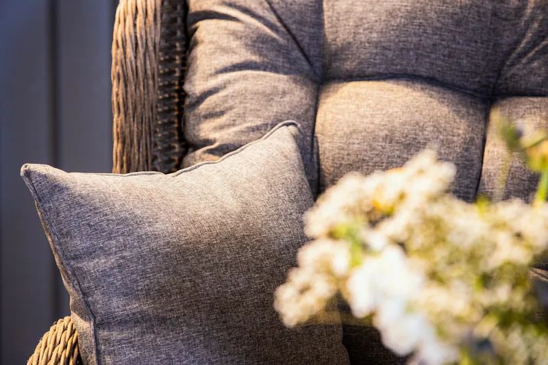 Marcus Sohvaryhmä 2:n ist Nojatuoleilla - Harmaa - Puutarhakalusteet - Terassiryhmät - Oleskeluryhmät