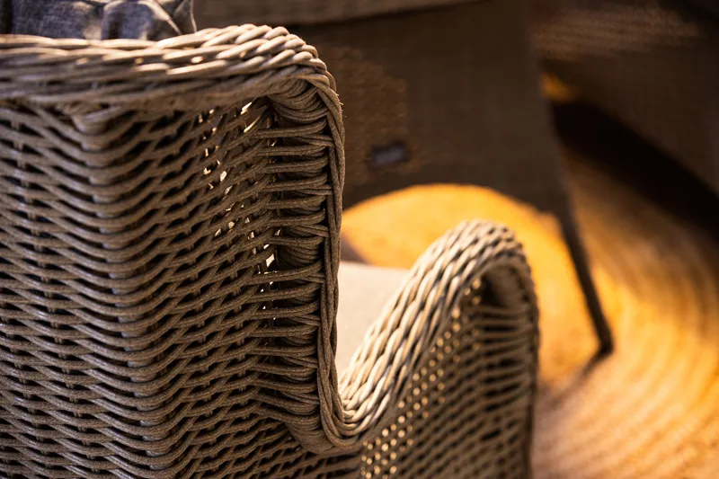 Marcus Sohvaryhmä 2:n ist Nojatuoleilla - Harmaa - Puutarhakalusteet - Terassiryhmät - Oleskeluryhmät