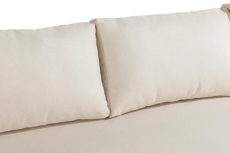 Oleskeluryhmä Aspvik - Musta/Tiikki - Puutarhakalusteet - Terassiryhmät - Oleskeluryhmät