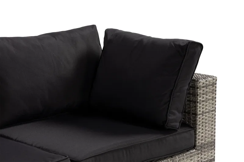 Oleskeluryhmä Bahamas 3:n ist Divaani/Pöytä - Harmaa - Puutarhakalusteet - Terassiryhmät - Oleskeluryhmät