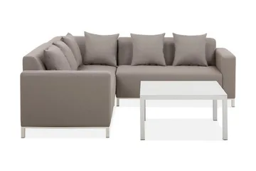 Oleskeluryhmä Magaoay - Beige - Puutarhakalusteet - Terassiryhmät - Oleskeluryhmät