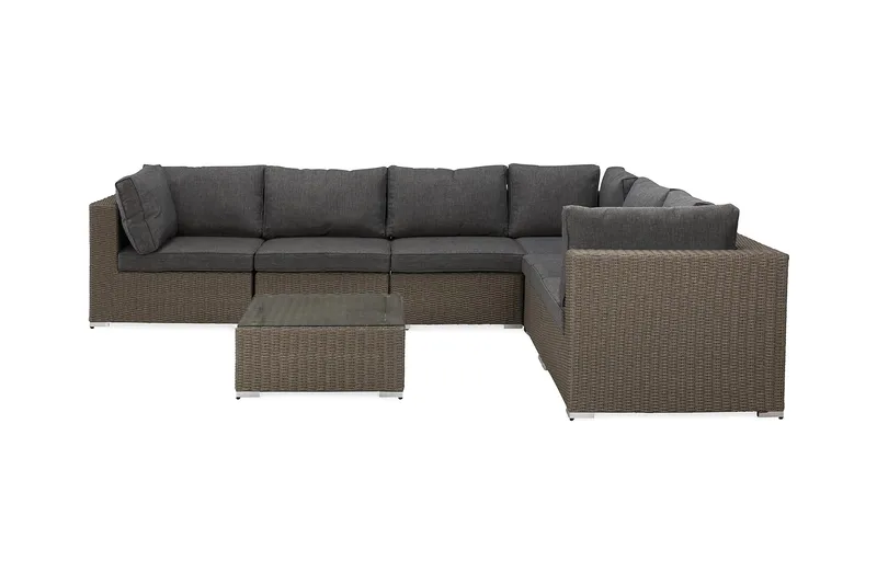 Oleskeluryhmä Marcus, Harmaa Pöytä Kulmasohva