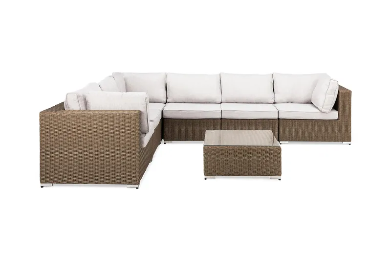 Oleskeluryhmä Marcus, Luonnonväri Pöytä Kulmasohva