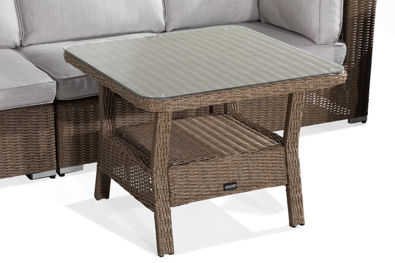 Oleskeluryhmä Marcus - Luonnonväri Pöytä 2 tuolia - Puutarhakalusteet - Terassiryhmät - Oleskeluryhmät