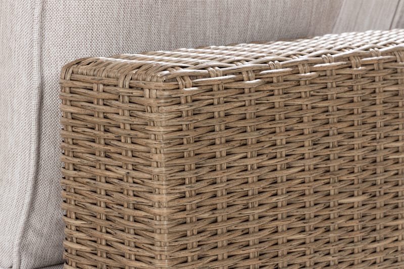 Oleskeluryhmä Marcus - Luonnonväri Pöytä 1 Käsinoja - Puutarhakalusteet - Terassiryhmät - Oleskeluryhmät