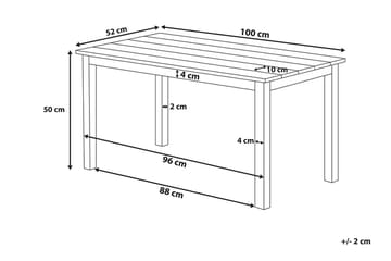Oleskeluryhmä Messina 147 cm - Puutarhakalusteet - Terassiryhmät - Oleskeluryhmät