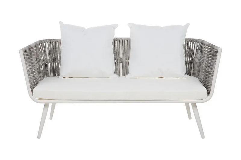 Oleskeluryhmä Ragusa 156 cm - Harmaa - Puutarhakalusteet - Terassiryhmät - Oleskeluryhmät