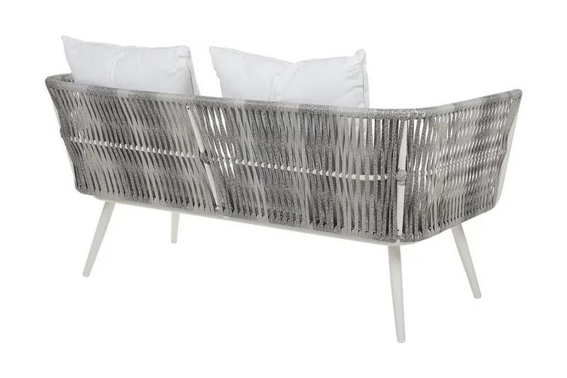 Oleskeluryhmä Ragusa 156 cm - Harmaa - Puutarhakalusteet - Terassiryhmät - Oleskeluryhmät