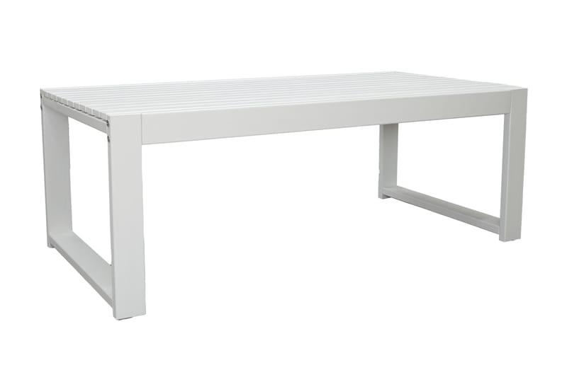 Oleskeluryhmä Rolston - Valkoinen - Puutarhakalusteet - Terassiryhmät - Oleskeluryhmät