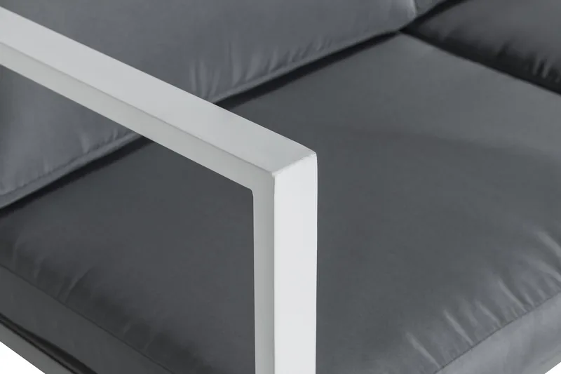 Oleskeluryhmä Tunis - Valkoinen - Puutarhakalusteet - Terassiryhmät - Oleskeluryhmät