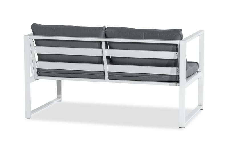 Oleskeluryhmä Tunis - Valkoinen - Puutarhakalusteet - Terassiryhmät - Oleskeluryhmät