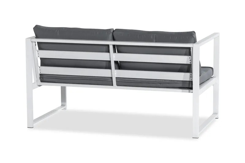 Oleskeluryhmä Tunis - Valkoinen - Puutarhakalusteet - Terassiryhmät - Oleskeluryhmät