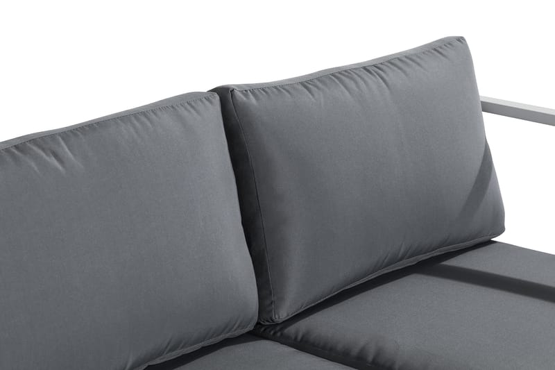 Oleskeluryhmä Tunis - Valkoinen - Puutarhakalusteet - Terassiryhmät - Oleskeluryhmät