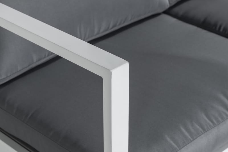 Oleskeluryhmä Tunis - Valkoinen - Puutarhakalusteet - Terassiryhmät - Oleskeluryhmät