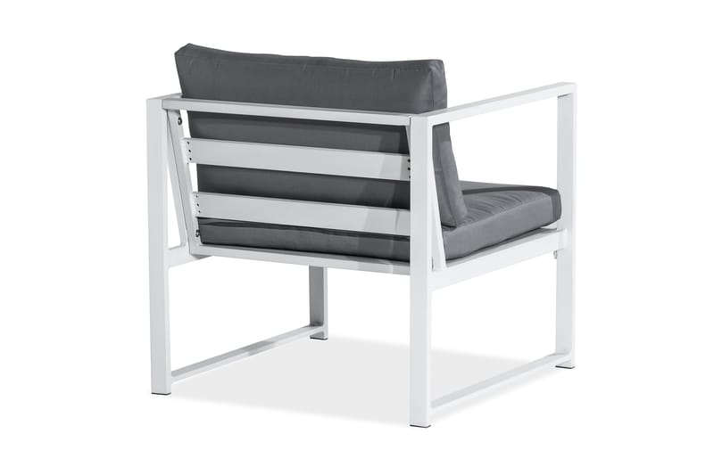 Oleskeluryhmä Tunis - Valkoinen - Puutarhakalusteet - Terassiryhmät - Oleskeluryhmät
