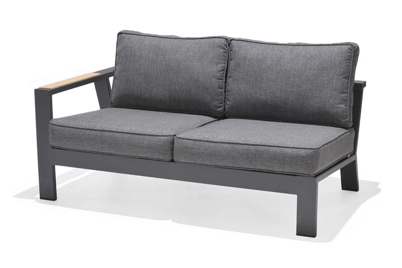 Oleskeluryhmä Palau 6:n ist - Puu / Harmaa - Puutarhakalusteet - Terassiryhmät - Oleskeluryhmät