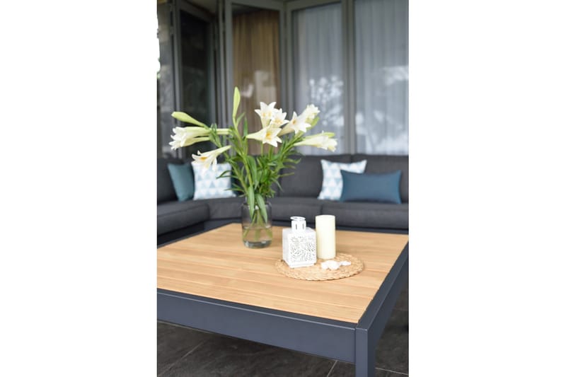 Oleskeluryhmä Palau 5:n ist - Puu / Harmaa - Puutarhakalusteet - Terassiryhmät - Oleskeluryhmät