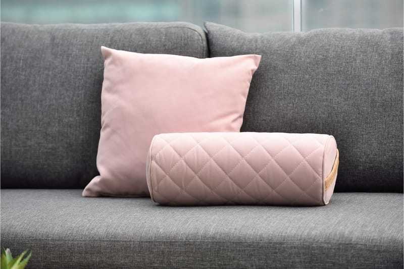 Oleskeluryhmä Portals 4: n ist - Musta / Tiikki - Puutarhakalusteet - Terassiryhmät - Oleskeluryhmät