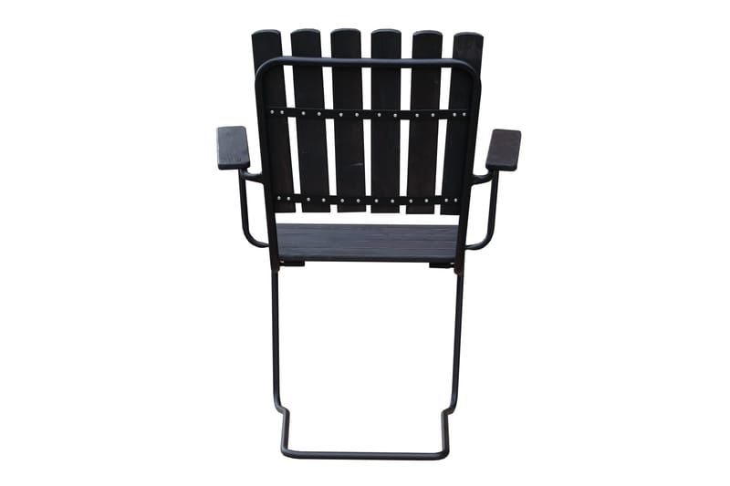 Ruokailuryhmä Vaxholm Pyöreä - Kahvimusta/Harmaa - Puutarhakalusteet - Terassiryhmät - Oleskeluryhmät