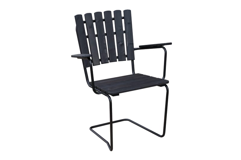 Ruokailuryhmä Vaxholm Pyöreä - Kahvimusta/Harmaa - Puutarhakalusteet - Terassiryhmät - Oleskeluryhmät