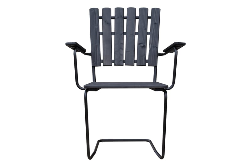 Ruokailuryhmä Vaxholm Pyöreä - Kahvimusta/Harmaa - Puutarhakalusteet - Terassiryhmät - Oleskeluryhmät