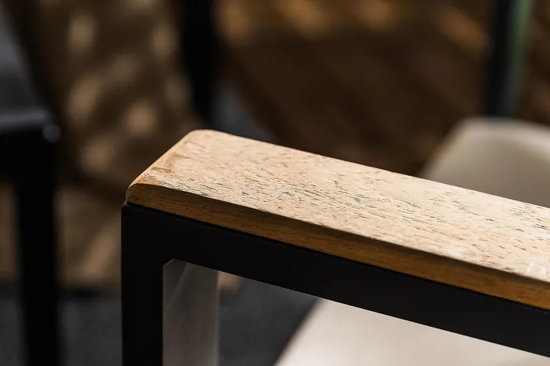 Sohvaryhmä Aspvik - Musta/Tiikki - Puutarhakalusteet - Terassiryhmät - Oleskeluryhmät