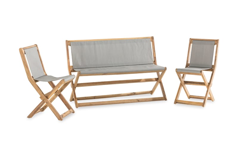 Sohvaryhmä Vikning - Akaasia - Puutarhakalusteet - Terassiryhmät - Oleskeluryhmät