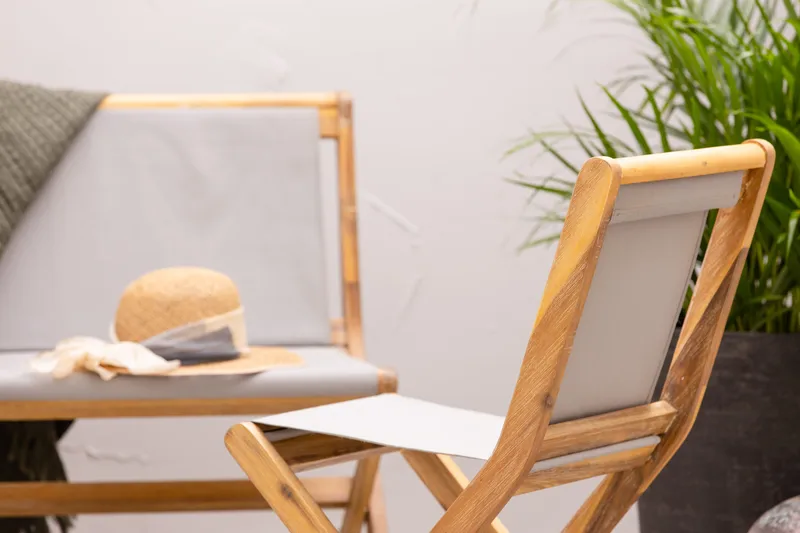 Sohvaryhmä Vikning - Akaasia - Puutarhakalusteet - Terassiryhmät - Oleskeluryhmät