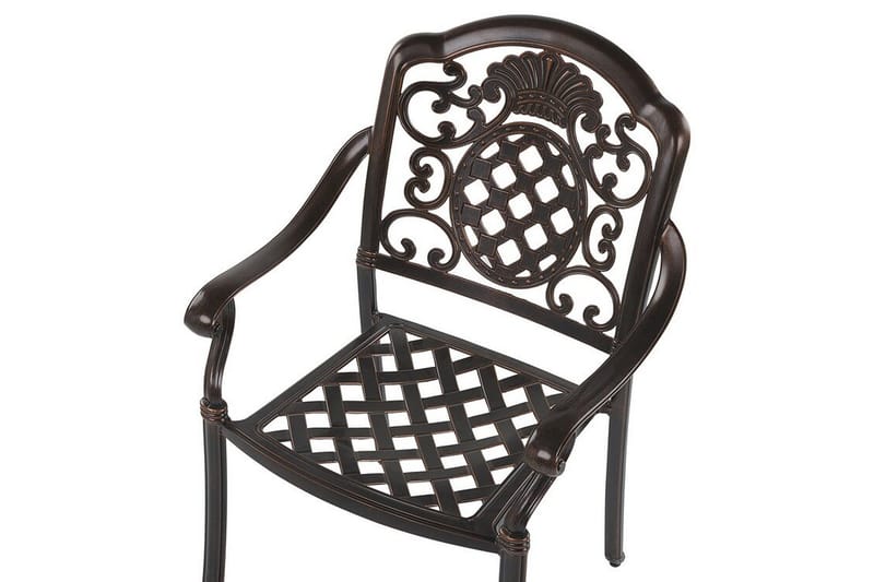 Tuoli Brette 4-pak - Ruskea - Puutarhakalusteet - Puutarhatuoli - Karmituoli ulos