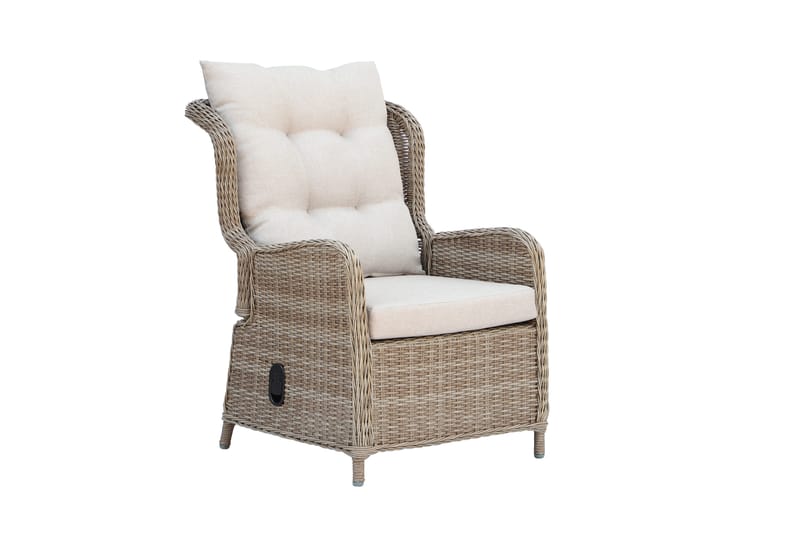 Orleans Recliner Lounge - Beige - Puutarhakalusteet - Terassiryhmät - Sohvaryhmät ulos