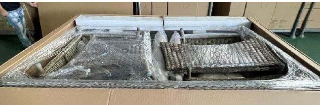 Orleans Recliner Lounge - Beige - Puutarhakalusteet - Terassiryhmät - Sohvaryhmät ulos