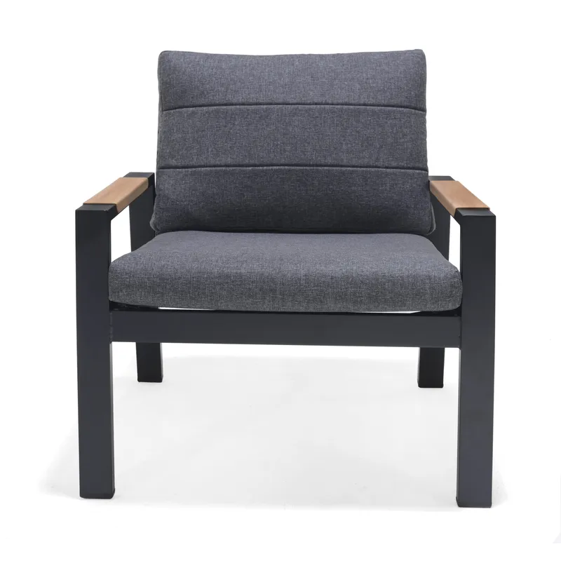 Panama Classic Ulkokalustesetti - Musta - Puutarhakalusteet - Terassiryhmät - Sohvaryhmät ulos