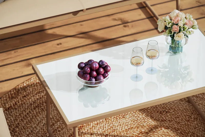 Pelanda Loungetiimi - Beige - Puutarhakalusteet - Terassiryhmät - Sohvaryhmät ulos