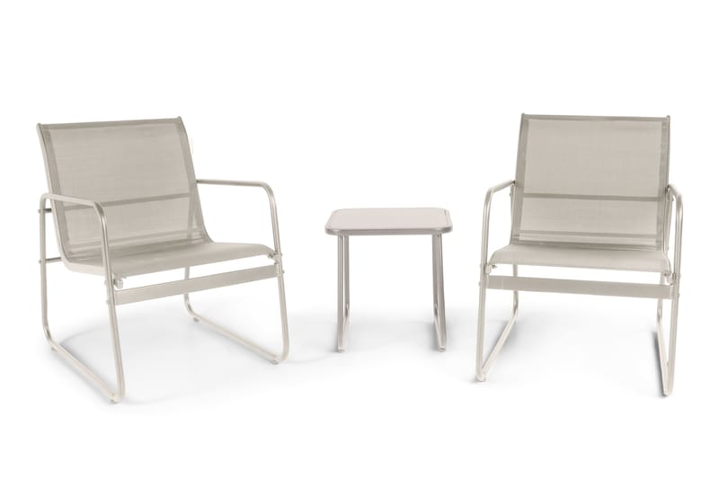 Pelanda ulkokäyttöön tarkoitettu kahvilasetti - Beige - Puutarhakalusteet - Terassiryhmät - Sohvaryhmät ulos