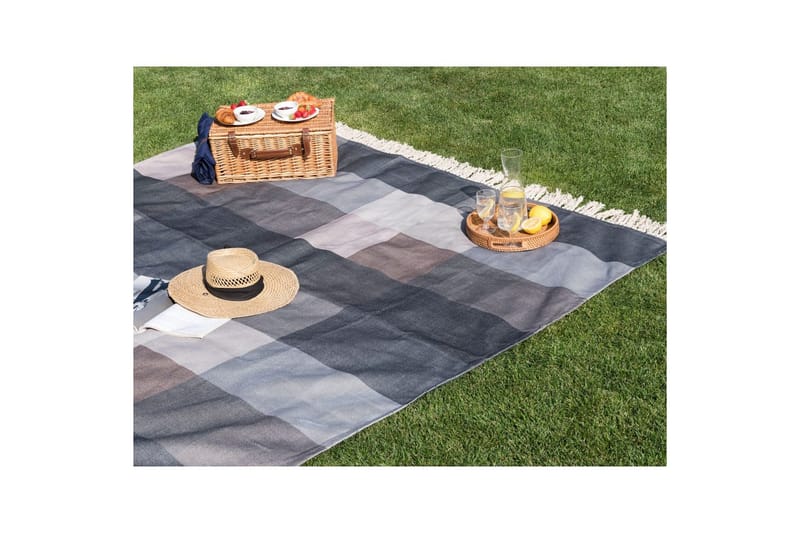 Piknik-viltti Lunda Neliö - Neliö - Kodintekstiilit & matot - Tyyny & torkkupeitto - Torkkupeitto & viltti