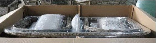 Provence Lounge Ulkokalusteryhmä - Beige - Puutarhakalusteet - Terassiryhmät - Sohvaryhmät ulos