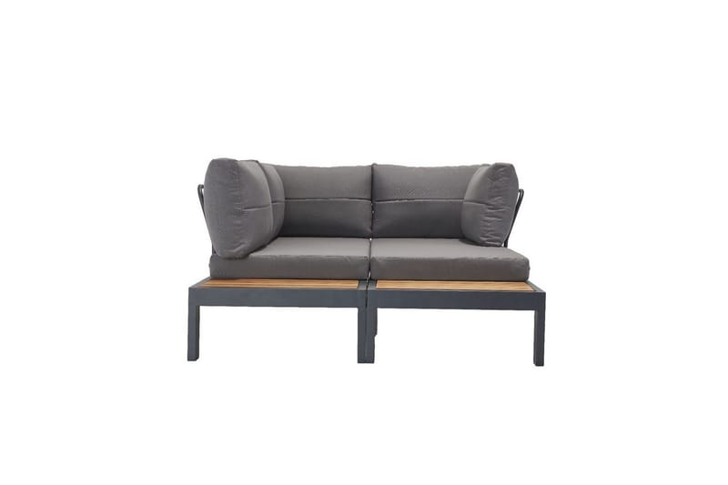 Puutarhan oleskeluryhmä Bulskoll Puu - Harmaa - Puutarhakalusteet - Terassiryhmät - Sohvaryhmät ulos