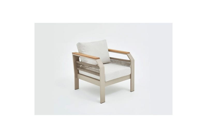 Puutarhan oleskeluryhmä Farra Beige - Beige - Puutarhakalusteet - Terassiryhmät - Sohvaryhmät ulos