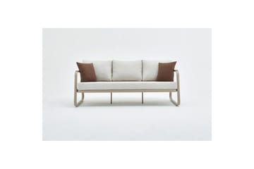 Puutarhan oleskeluryhmä Rio Beige - Beige - Puutarhakalusteet - Terassiryhmät - Sohvaryhmät ulos