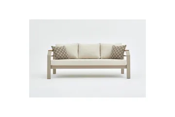 Puutarhan oleskeluryhmä Sudassento Beige - Beige - Puutarhakalusteet - Terassiryhmät - Sohvaryhmät ulos